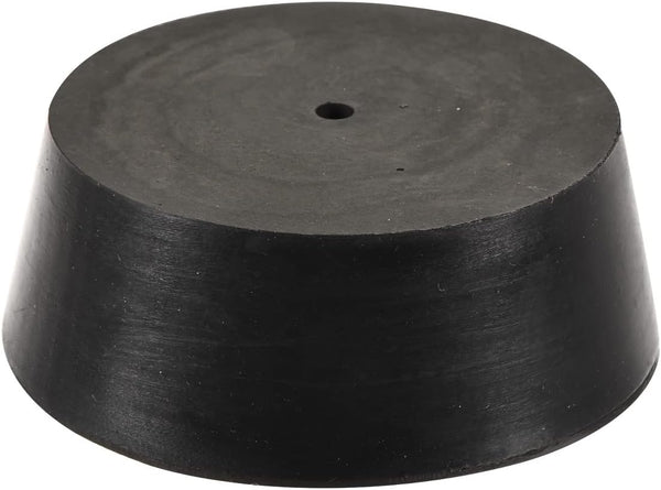 MECCANIXITY Rubber Tapered Plug Black 75mm to 90mm with Hole Test Tubes Bungs Stopper for Lab Home