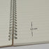 Spiral Notebook/Spiral Journal, Hardcover, 140 Pages (70 Sheets) with Wide Ruled, A5, 8.4" x 5.9", 5-pack