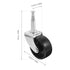 Generic 2pcs 1.5-inch Silent Mini Furniture Casters for Utility Cart and Coffee Table Rubber Stem Wheels Compatible
