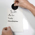 Magnetic Whiteboard Contact Paper - Adhesive Dry Erase Board for Magnet, Peel and Stick Wall Decal for Kids Classroom,