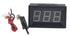 UCTRONICS 0-167°F Fahrenheit Digital Temperature Meter | Blue LED Display with Black Case