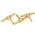 3-Way Tee Brass Hose Fitting, Nigo Industrial Co. 3/16" x 3/16" x 3/16" ID Hose Barb Pipe Fitting (Pack of 3)