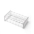 Othmro 1Pcs Test Tube Rack Holder, 14mm 24-Well Centrifuge Tube Holder, Transparent Plastic Stand