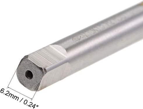 uxcell M10 x 1.5 Spiral Point Plug Threading Tap, High Speed Steel HSS 6542, Titanium Coated for Thread Repair