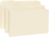 Blue Summit Supplies 50 Pack Heavy Duty Manila File Folders 11x17.5, 14 PT Paper for Prints, Plans, Drawings