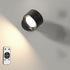 Racokky LED Wall Lights with Remote, RGB Rechargeable Wall Mounted Reading Sconces Lamp