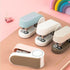 Brown Color Mini Stapler with 830 Staples,20 Sheet Office Desktop Stapler,Small Cute Compact Travel Size Stapler for Students & Office (Brown) by Urradia