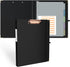 Ospelelf 3 Ring Binder 1/2 Inch, Cute Binder for Letter Size with 5 Tab Dividers, Black for School Supplies