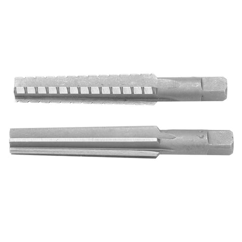2pcs MT2 Taper Fine/Rough Reamer Cutter Tool Set, High Hardness Hand Held Chaser for Bore Machining
