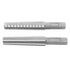 2pcs MT2 Taper Fine/Rough Reamer Cutter Tool Set, High Hardness Hand Held Chaser for Bore Machining