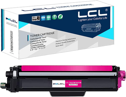 LCL Compatible Toner Cartridge Replacement for Brother TN227 TN223 TN-227 TN-223 for HL-L3210CW MFC-L3710CW (1-Pack
