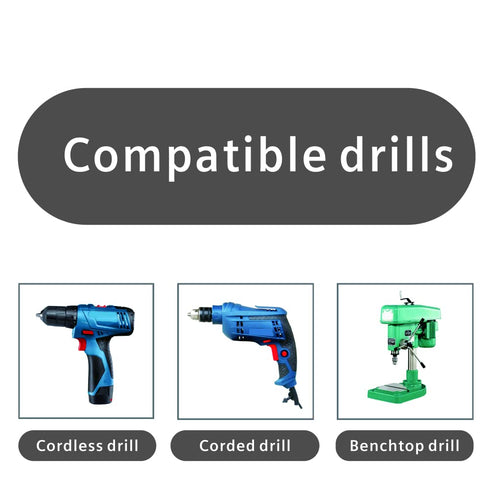 Brad Point Drill Bits 3mm (1/8") Wood Drill Bit Set, High Carbon Steel for Woodworking