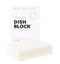 No Tox Life DISH BLOCK - Zero Waste Solid Dish Soap, Free of Dyes and Fragrance