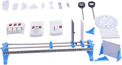 1set Optical Experiment Kit for Students Safe and Lightweight Physics Learning Tool