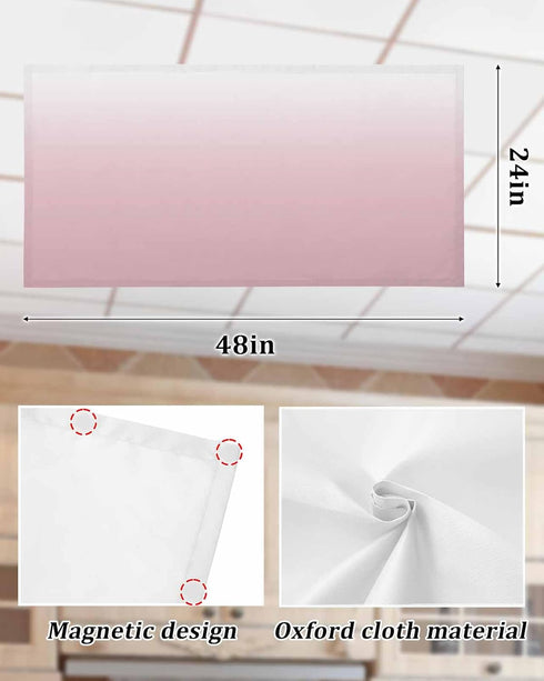 Futuregrace Ceiling,2 Pack 4x2 Magnetic Light Cover for Classroom Drop Ft Fluorescent Light Covers for Office Home