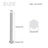 Hex Bolts (M6-1x70mm) 15Pcs, Fully Threaded Coarse Hex Head Screw Bolt Machine Screws - 304 Stainless Steel, Silver