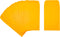 ESSENTIAL #1 100 Piece Coin Envelopes, 2.25" x 3.5" with Gummed Flap, Small Parts Envelope for Home Office Use (Yellow
