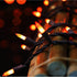 Super-Bright Extendable Orange Halloween Decoration, 100 Lights 19.6ft UL Certified Mini Bulb String Lights for Outdoor