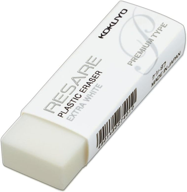 Kokuyo Resare Plastic Eraser, Premium Type, Extra White, Japan Import (KESHI-97N)