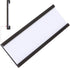 C Channel Magnetic Label Holders 1x3 Inches with Paper Inserts, Pack of 30, Magnetic Data Card Holders