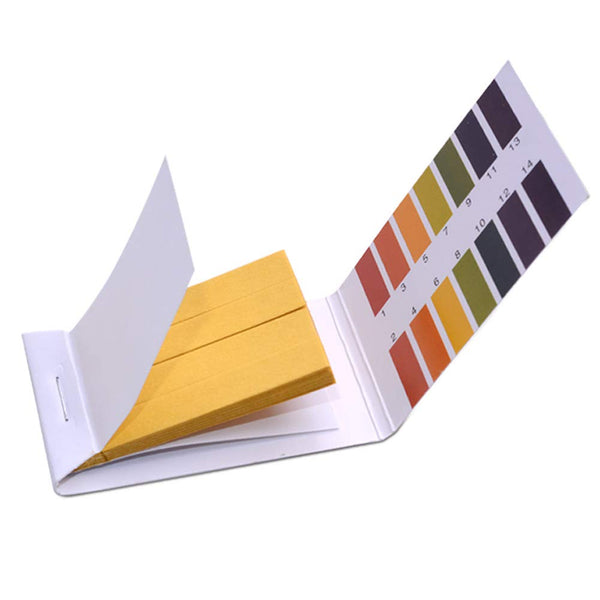 pH Test Paper, 1-14 Extensive Litmus Test Strips for Saliva, Urine, Water, Soil Testing (2-Pack)