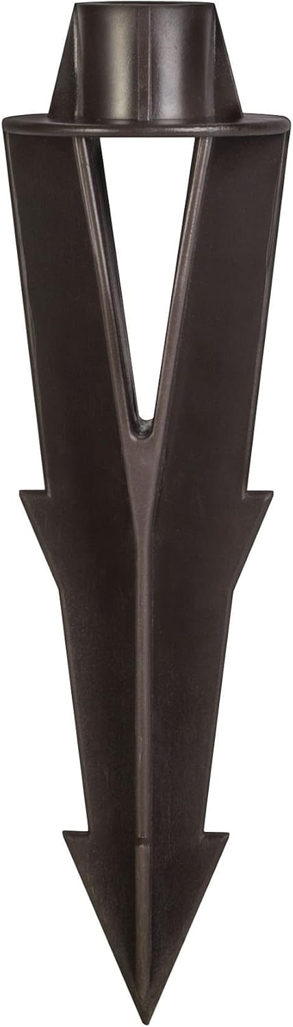 Hinkley 9-Inch Composite Ground Stake, Corrosion Resistant, Bronze Finish