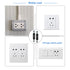 RUIAN 118 Type Switch Socket Cassette Repair, 10Pcs Electrical Box Screws Support Rod with Wrench