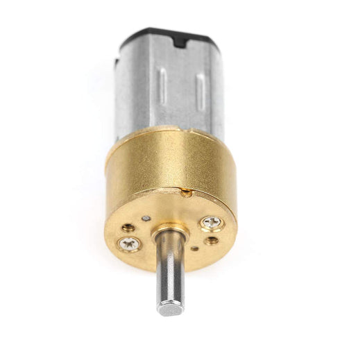 6V 60 RPM/100 RPM/300 RPM/600 Toy(600RPM) DC RPM Micro Speed Reduction Motor Micro Metal Gear Box for RC Car Robot DIY