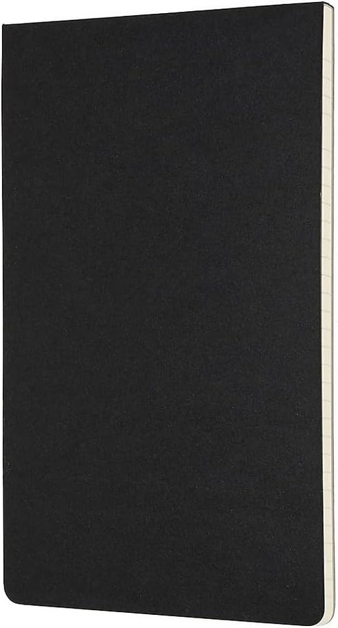 Moleskine PRO Pad, Soft Cover, Large (5" x 8.25") Ruled/Lined, Black, 96 Pages by Moleskine