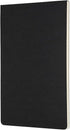 Moleskine PRO Pad, Soft Cover, Large (5" x 8.25") Ruled/Lined, Black, 96 Pages by Moleskine