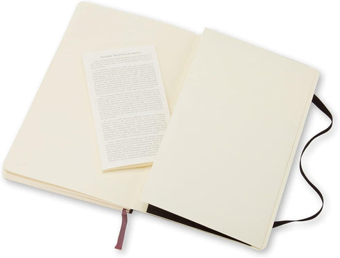 Moleskine Classic Notebook, Soft Cover, Pocket (3.5" x 5.5") Ruled/Lined, Black, 192 Pages