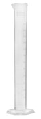 EISCO Graduated Cylinder, 250mL, Class B Tolerance, Octagonal Base, Polypropylene Plastic