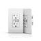 Wall Outlet with USB Ports, 3-Port USB C Outlet, 30W 6.0A Electrical USB Outlet, 2-Pack, Matte White.