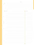 Rhodia Meeting Books, 8.85 x 11.69 Inches, Pack of 2, Black and Orange