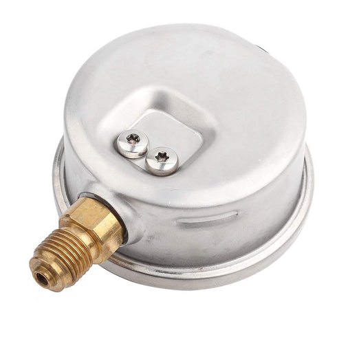 High Accuracy Hydraulic Pressure Gauge, 63mm Dial 0-250Bar/0-3750PSI, Double Scale, G1/4 Thread Connection