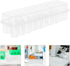 6.85X1.85X1.61In Plastic Vial Storage Case Vial Holder Box for Essential Oils Test Tubes Freezer Organizer Lab Storage