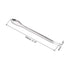 uxcell Micro Scoop 105mm Stainless Steel Reagent Sampling Lab Spoon, 10Pcs