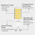 10 Pack G9 LED Bulb Dimmable, 40 Watt Equivalent, 4W 4000K Neutral White, Ceramic Bi-pin G9 Base