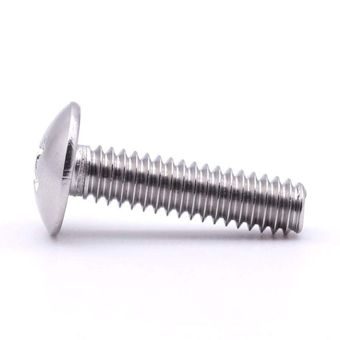 1/4-20 x 1/2" Truss Head Machine Screws, Phillips Drive, Pack of 50 Stainless Steel