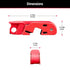 Master Lock Red Electrical Box Circuit Breaker Lockout, Tagout for Standard Toggles, 493B