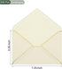 YOKIVE 200Pcs Champagne A7 Envelopes, Self Adhesive V Flap, Quick Self Seal, Great for Cards Postcard, 5 x 7-Inch