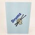 Band Drum 3D Pop Up Birthday Card - Happy Birthday Pop Up Card, Music Teacher Gift, Musician, Student, Graduation