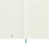 Moleskine Classic Notebook - Soft Cover, Large (5" x 8.25") Plain/Blank, Reef Blue, 192 Pages