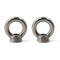M12 Ring Shape Lifting Eye Nut 304 Stainless Steel Threaded Nut Fastener - 2 Pack