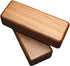 SOLYUJ 2Slots Fountain Pen Collector Organizer - Handmade Pen Case Walnut Wood Pen Protective Sleeve Cover Pen Storage