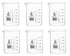 EISCO 6PK Beakers - 600mL Low Form with Spout, White Graduations, Borosilicate 3.3 Glass