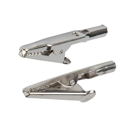 25PCS Insulated Mini Test Alligator Clip 10mm Heavy-Duty Safety Test Leads Alligator Clips Plug Connectors