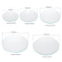 PATIKIL 50mm/70mm/90mm/120mm/150mm Diameter Watch Glass, 1 Set High Transparent Smooth Edges Chamfered Arc Cover Lids for Beakers&Flasks, Evaporation Dish, Laboratory Supplies
