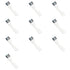 Bridgold 10pcs 41F/0H41/SH41/SS41F/S41 Ratiometric Linea Bipolar Hall Effect Sensors Chip,3Pins.