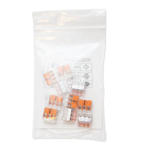 Wago 221-413 Lever-Nuts 3 Conductor Compact Connectors, 10 PK